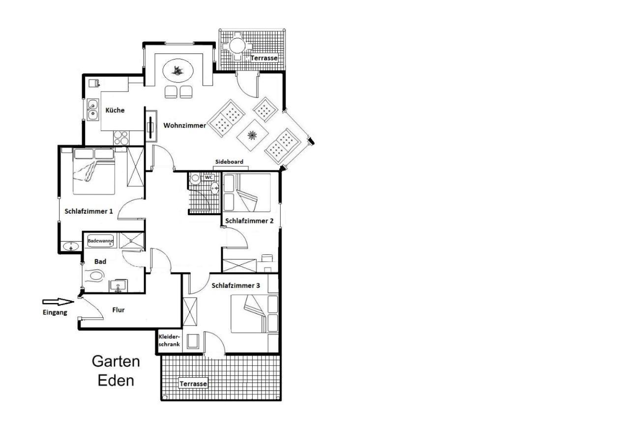 Ferienwohnung Garten Eden Sommer-Hornerbahnen Kostenlos Bolsterlang Exterior photo